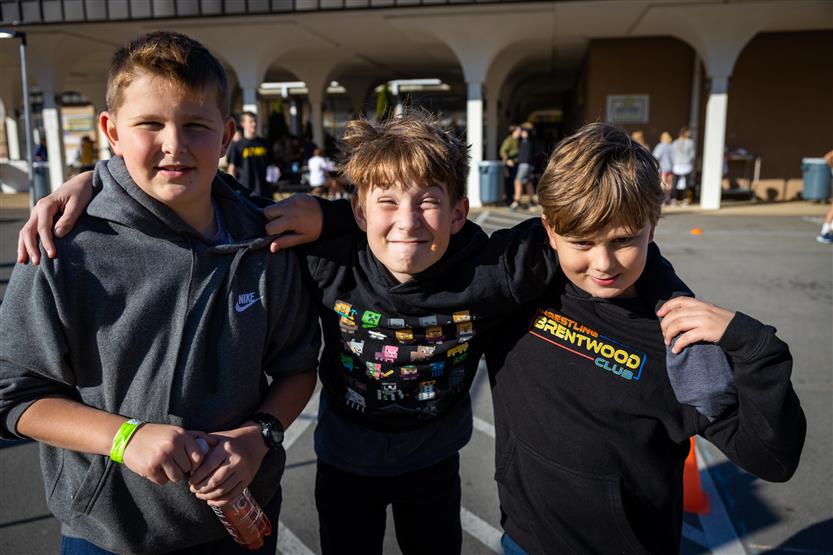Students enjoy time at the Brentwood Middle School Bash